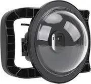 Underwater Dome Port for Insta360 Ace Pro and Ace, 30M/98.4FT Underwater Protective Diving Dome, Dual Handle Stabilizer Floating Grip
