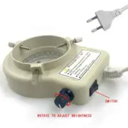 Microscope LED Ring Light Illuminator Lamp for Microscope Circle Light Camera