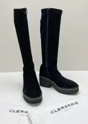 Robert Clergerie Anki suede boots ~ New w/tags & dust bags
