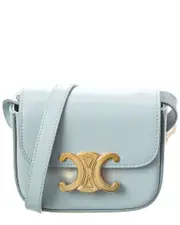 CELINE Claude Mini Leather Shoulder Bag