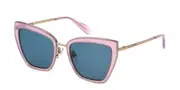 Just Cavalli SJC092 06SM Men's Sunglasses Pink Size 53