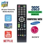 Universal Smart TV Remote for LG Samsung Sony TCL Panasonic Hisense Netflix