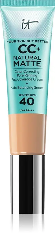 It Cosmetics Cc Matte Cream Makeup Foundation naturale Spf40 Medium 32ml