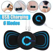 Portable Mini Electric Neck Massager Cervical Massage Stimulator Pain Relief