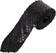 [VALICLUD] Chic and Sparkling Sequin Tie Fashion for Business Wedding Music Events