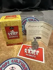 Vintage Hallmark Peanuts Figurine Five Decades Of Charlie Brown QPC4002