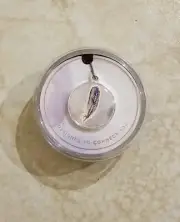 NEW Alex and Ani .925 Silver Feather Pendant/Charm