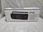 Casio CP50 Radio Bass Boost AM/FM Stereo Cassette Player Recorder