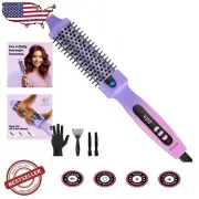 Travel-Friendly 1.25-Inch Ceramic Ionic Brush for Quick and Smooth Hair Styling