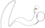 HAPINARY Stainless Steel Parrot Neck Collar Bird Chain Bird Harness for Parrots Macaws and Conures Safe Outdoor Flying Training
