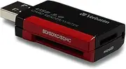 Verbatim Pocket Card Reader, USB 3.0 - Black