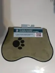 Greenbrier Kennel Club Pet Bowl Placemats Bone Shaped Design Non Slip Backing