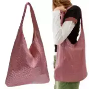 NWT URBAN OUTFITTERS WOMEN'S GAIA CHAINMAIL SHOULDER BAG TOTE PINK MESH $69.