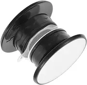 COSMEVIVI 2pcs Suction Cup Car Convex Mirror Mirror Automotive Exterior Accessories Car Exterior Accessories Black Abs