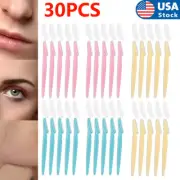 30Pcs Eyebrow Razor Multipurpose Dermaplaning Tool for Face Eyebrow Shaper Set