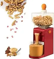Electric Peanut Butter Maker, 500ML Grain Grinder, Removable Peanut Butter Mixer Maker, Small Peanut Nut Butter Machine, Household Nut Grinder for Peanut, Corn Cashews Hazelnuts