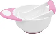 Puree Grinder Bowl - Serving Bowl with Easy Grip Grinding Rod | Non-Slip Food Mill Bowl, Anti-Scalding, Ideal for Mashing Fruits and Vegetables, Perfect for Baby Food and Soft Foods Preparation