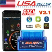ELM 327 Car Bluetooth OBD2 Scanner Code Reader Automotive Diagnostic Tools ∫
