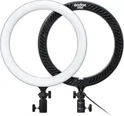 GUYOS LR120 12 Inch LED Ring Light Studio Photography Fill-in Light 3000K-6000K Bi-Color Temperature Adjustable Brightness USB Powered with Phone Holder for Live Streaming Selfie Makeup Portrait