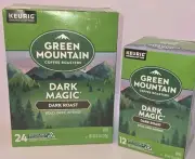 36 Pods Green Mountain Dark Magic K-Cup New BB 10/26/26