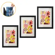 ACA 3x Black Photo Frame Kids Children Artwork Frame Craft Photo A4 Drawing Painting Art Display