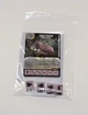 D&D Dice Masters Faerun Under Siege * GIANT SPIDER CUR RARE Uncommon Set 4 Dice
