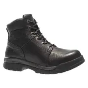 Wolverine 6-Inch Work Boot,M,9 1/2,Black,PR W04714 Wolverine W04714 9 1/2