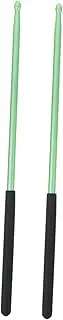 SUPVOX 1Pair Durable Metal Drumsticks for Percussion Instruments Jazz Drum Sticks with Smooth Surface for Snare and Jazz Drums Drummers