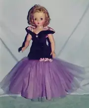 Doll Pattern for Cissy Purple Fantasy for Vintage or Modern Cissy COPY