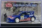 1/43 Vitesse 43000 L/E Peugeot 206 WRC 2002 Monte Carlo #25 Rovenpera & Pietilan
