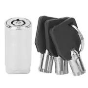 Tubular Cams Lock High Securitys Universal Vending Machine Lock/Key Set for Industrial Tanks Safes Open the Key