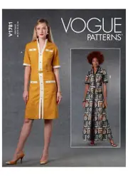 Vogue Pattern - Misses' Dresses & Belt 1781B5