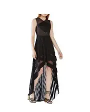 BRAND NEW w/Tag BCBG MAXAZRIA HI-LO“KEANNA” BLACK DRESS Tag: $398.00