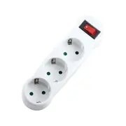 3 in 1 Extension Socket Wireless Power Converter, EU Plug