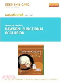 在飛比找三民網路書店優惠-Functional Occlusion Pageburst