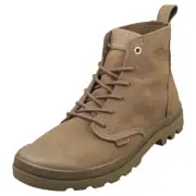 Palladium Pampa Hi Skin Mens Casual Boots in Rocks