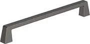 [Amerock] BP55282GM | Gunmetal Cabinet Pull | 8 in (203 mm) Center-to-Center Cabinet Handle | Blackrock | Drawer Pull | Kitchen Cabinet Handle | Furniture Hardware