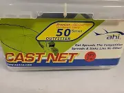 50 Series Outfitter Premium UBE CHIP Monofilament Cast Net 3' 3/8" Mesh