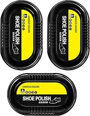 [Gmokluytw] ​Leather Shoe Polish Sponge | Double-Sided Instant Shine Brush | Multi-Purpose Leather Color Restorer for Shoes, Boots, Bags, and Accessories | Ideal for Home, Travel, and Use​