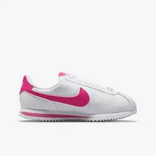 【NIKE 耐吉】休閒鞋 女鞋 大童 運動鞋 阿甘鞋 CORTEZ BASIC SL GS 桃紅白 904764-109