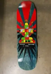 Rare Vintage Christian Hosoi X Mark Gonzales Art NOS Skateboard