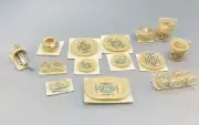 Dollhouse miniature 1/12th scale 14 pieces Southwestern pottery #45ES