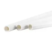 3pcs PVC Pipe 16mm ID x 20mm OD 0.5m Rigid Water Pipe Drain Pipe White