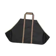 Firewood Carrier Heavy Duty Large Capacity Firewood Bag for Travel BBQ