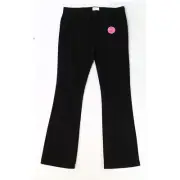 The Children's Place Girls Stretch Uniform Bootcut Chino Pants | Size 16 |Black