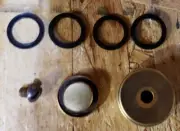 FOUR (4) NEW COLEMAN GASKET ORINGS FOR COLEMAN 3 PIECE FUEL CAPS STOVE & LANTERN