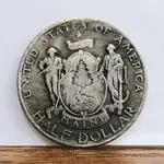 1820緬因州百年紀念日半美元硬幣 仿古銀幣外國硬幣錢幣工藝品