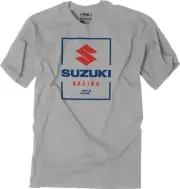 Factory Effex Suzuki Victory Short Sleeve Shirt Gray