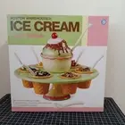 ICE CREAM SUNDAE Server Lazy Susan Vintage 2005 BOSTON WAREHOUSE New Old Stock
