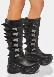 [FAN ALL FLAMES] Trinity Platform Boots